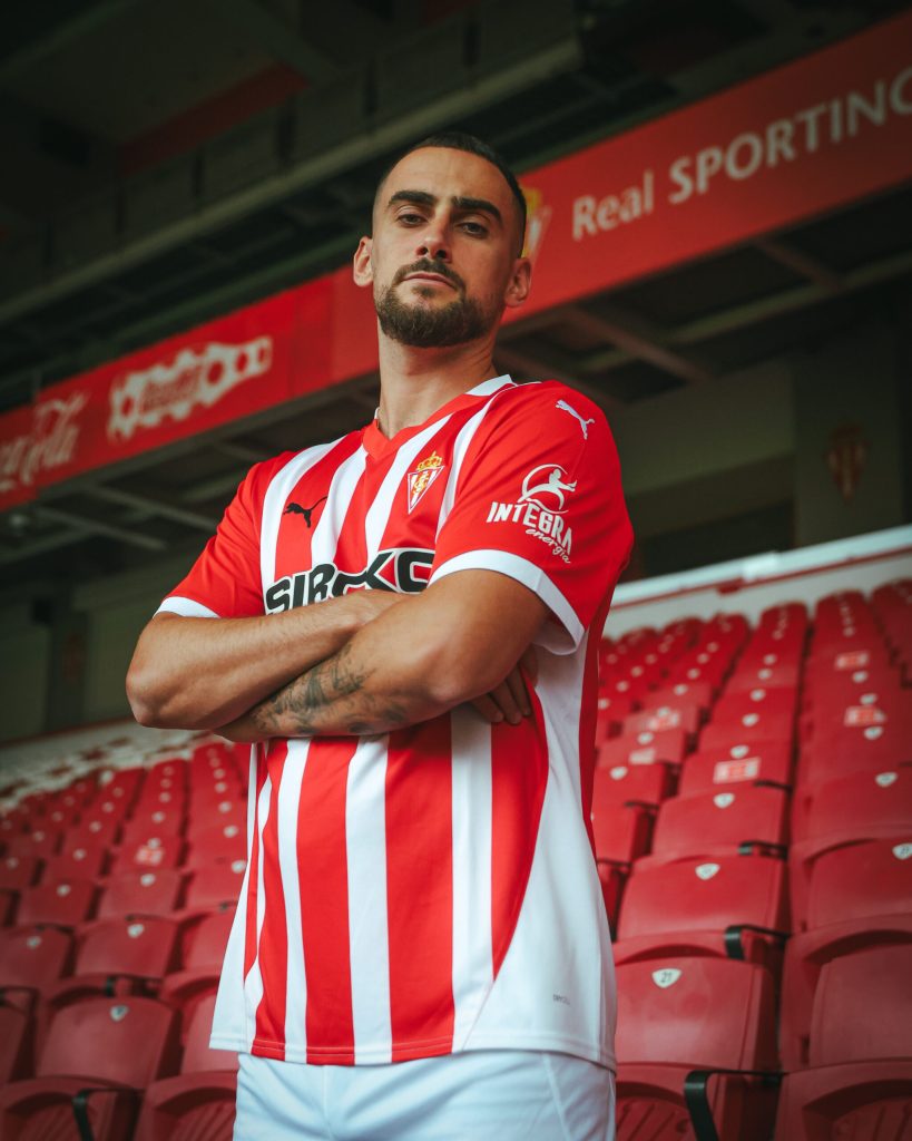 Lucas Perrin, defensa central, nuevo jugador del Sporting