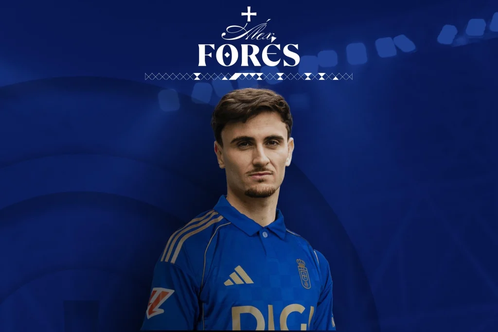 Álex Forés, nuevo jugador del Real Oviedo