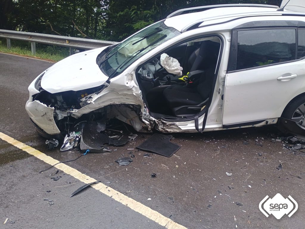 Accidente tráfico Muros del Nalón