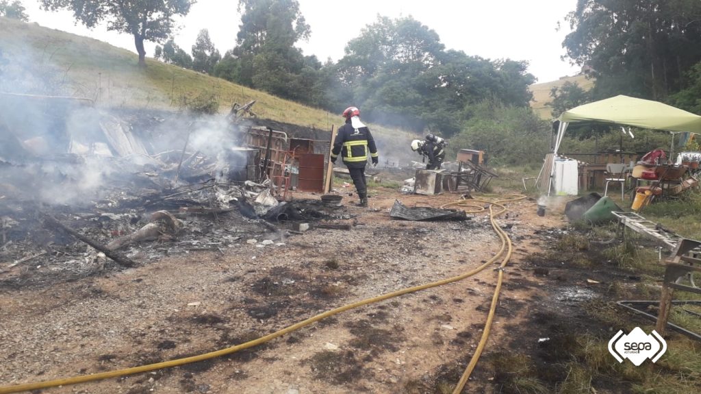 Explosión de gas en LLanera