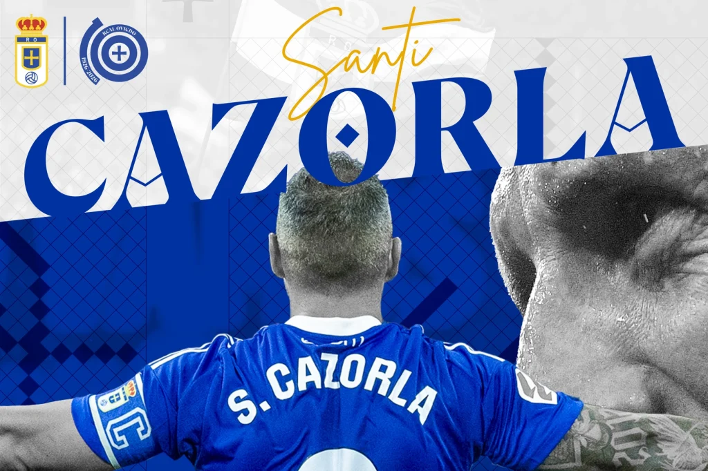 Oficial, Cazorla en primera con el Oviedo.