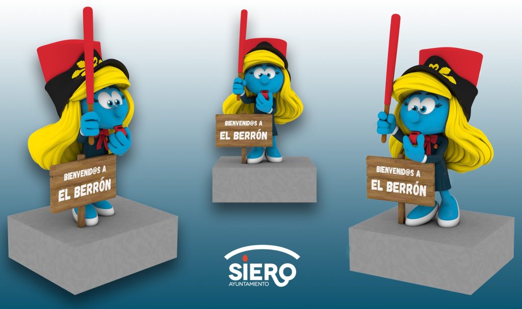 Nueva Pitufina Ferroviaria para El Berrón
