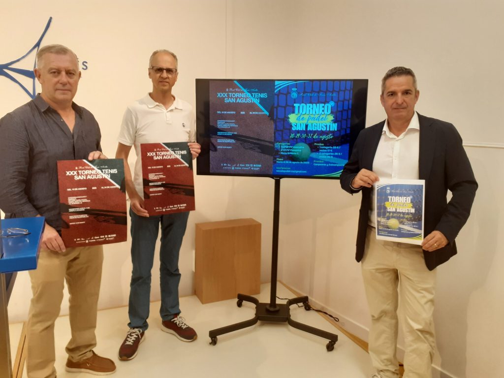 El Torneo de Tenis San Agustín alcanza su trigésima edición