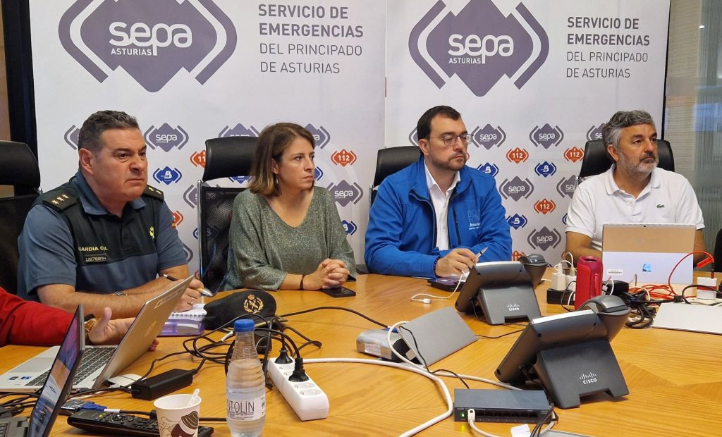 Asturias 15 incendios forestales: 4 activos, 3 estabilizados y 8 controlados
