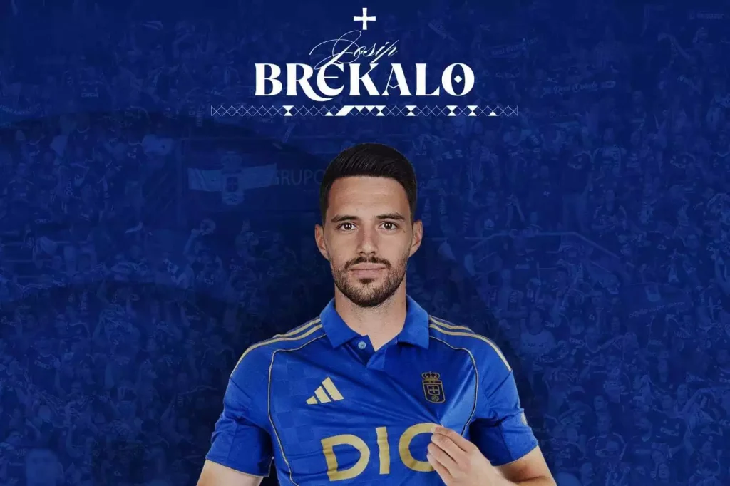 Josip Brekalo, nuevo futbolista del Real Oviedo se compromete para las próximas dos temporadas