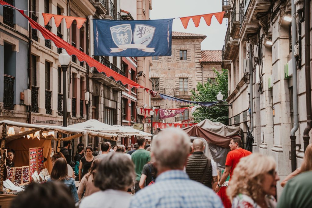 Mercado Medieval de Avilés con 131 puestos entre artesanía, alimentación y restauración