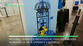 Exposición  Centenario del @RealOviedo con una mirada atrás, aquellas icónicas equipaciones JOLUVI.
