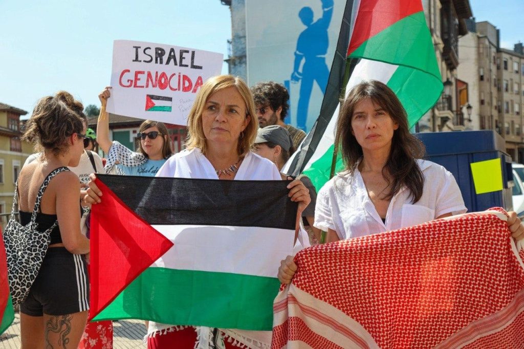 El gobierno asturiano, grupos de izquierda  y muchos ciudadanos manifiestan su apoyo total al pueblo palestino