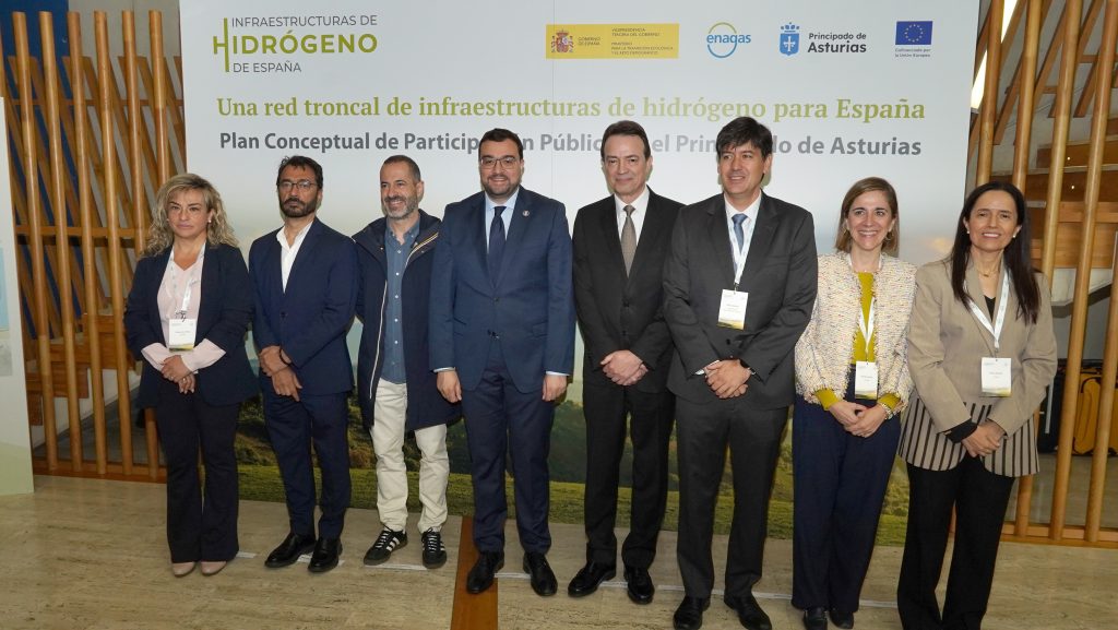Asturias quiere liderar el despliegue de la red de hidrógeno de Enagas para liderar el avance hacia la economía verde en España