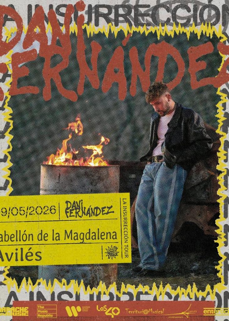 Dani Fernández llega a Avilés con «La Insurrección Tour 2026 Dani Fernández llega a Avilés con «La Insurrección Tour 2026