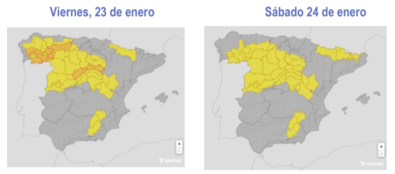 La borrasca Ingrid pone en jaque la movilidad en el noroeste peninsular: la DGT insta a evitar desplazamientos ante el temporal de nieve La borrasca Ingrid pone en jaque la movilidad en el noroeste peninsular: la DGT insta a evitar desplazamientos ante el temporal de nieve