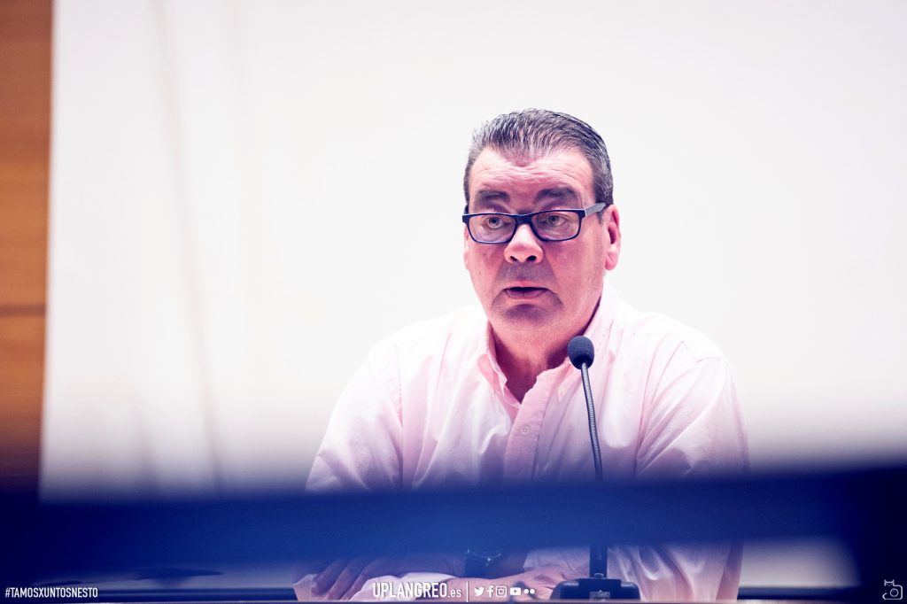 La UP Langreo se queda sin presidente por motivos de salud