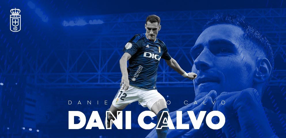 Dani Calvo: Liderazgo y compromiso en el Carlos Tartiere hasta 2027 Dani Calvo: Liderazgo y compromiso en el Carlos Tartiere hasta 2027