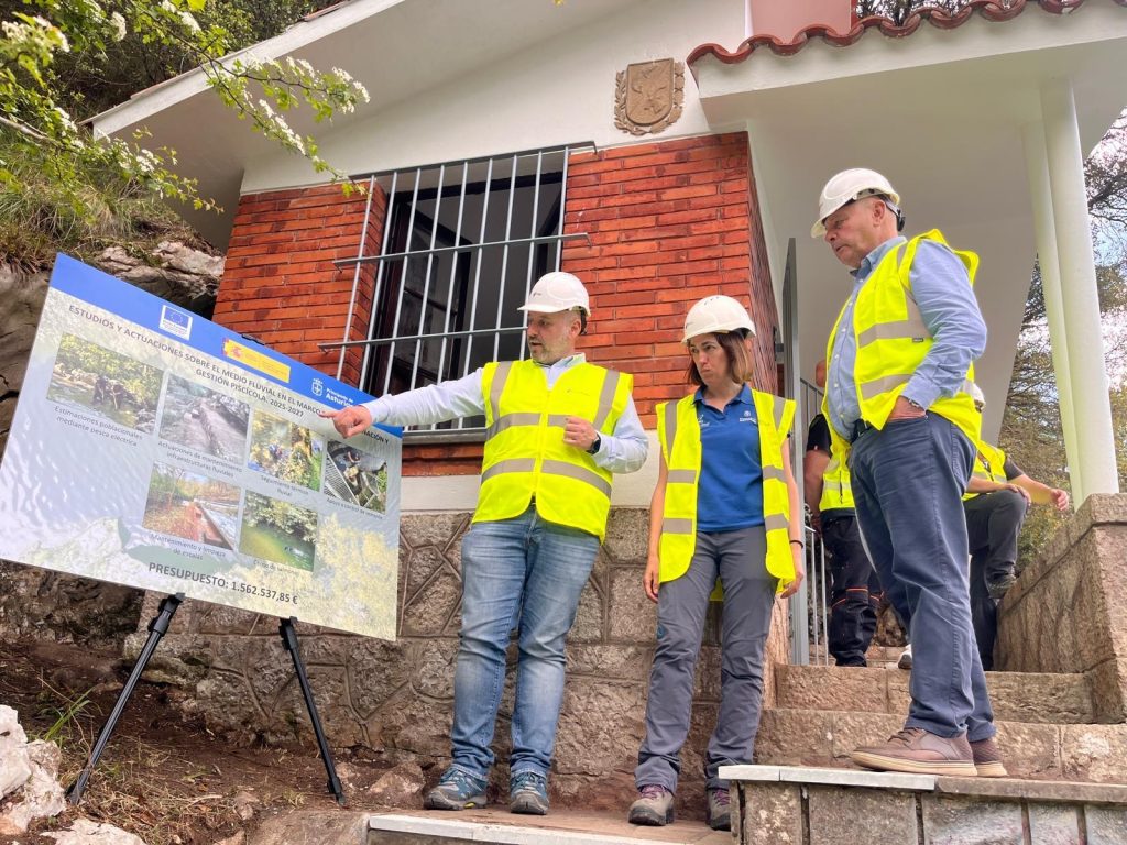 Medio Rural invierte 1,5 millones en la mejora del medio fluvial y la gestión piscícola de los ríos asturianos