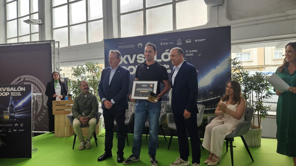 Contrueces logra el oro en la XV edición del Salón Sidra de Asturias Contrueces logra el oro en la XV edición del Salón Sidra de Asturias