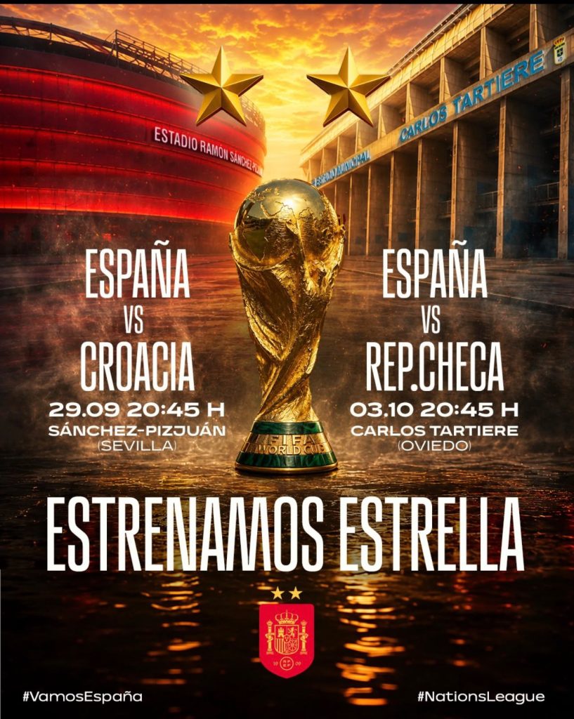 La Roja vuelve a Asturias once años después para enfrentarse a la República Checa en el estadio ‘Carlos Tartiere’